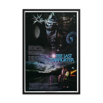 The Last Starfighter 1984 REPRINT   poster