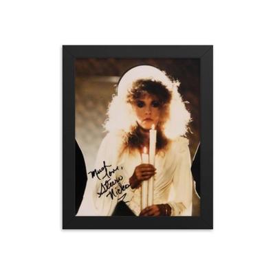 Stevie Nicks signed promo photo Framed Reprint