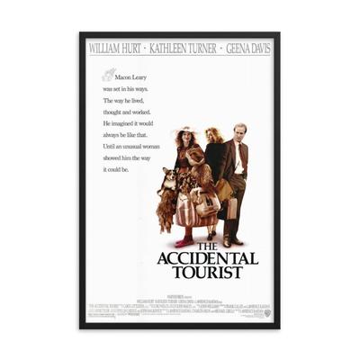 The Accidental Tourist 1988 REPRINT   poster