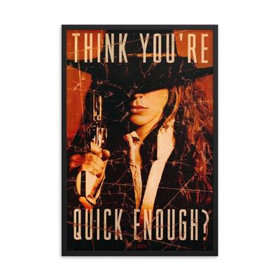 The Quick and the Dead 1995 REPRINT   poster