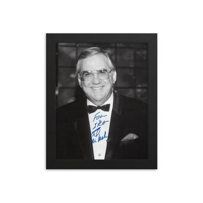 Ed McMahon signed photo REPRINT  framed reprint.