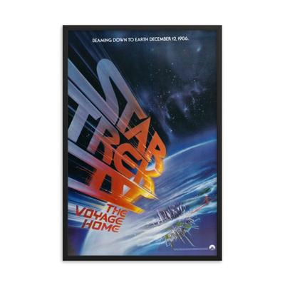 Star Trek IV: The Voyage Home 1986 REPRINT poster