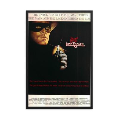 The Legend of the Lone Ranger 1980 REPRINT poster