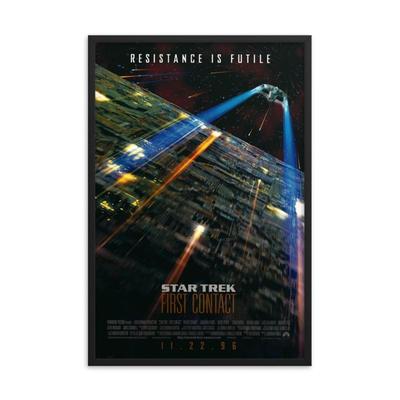 Star Trek VIII: First Contact 1996 REPRINT poster