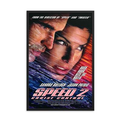 Speed 2: Cruise Control 1997 REPRINT   poster