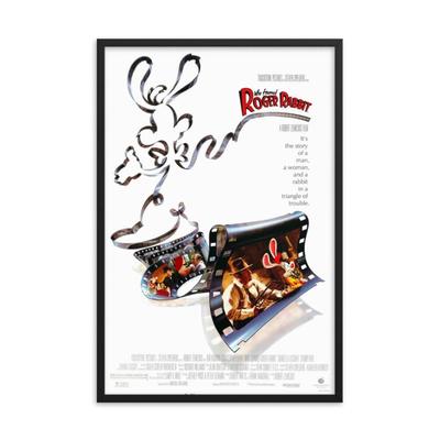 Who Framed Roger Rabbit 1987 REPRINT   poster