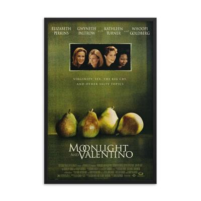Moonlight and Valentino 1995 REPRINT   poster