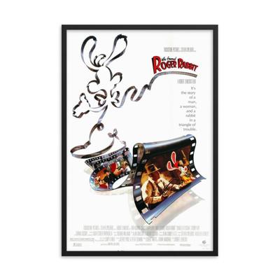 Who Framed Roger Rabbit?1987 REPRINT   poster