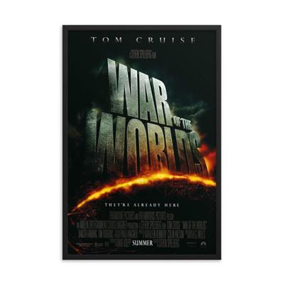 War of the Worlds 2005 REPRINT advance   poster
