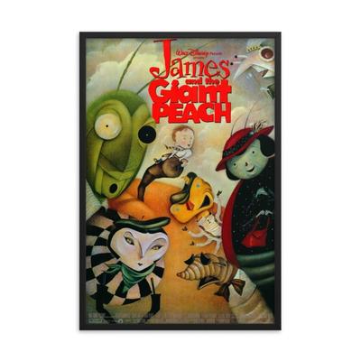 James and the Giant Peach 1996 REPRINT   poster