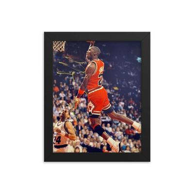 Michael Jordan signed photo REPRINT   .