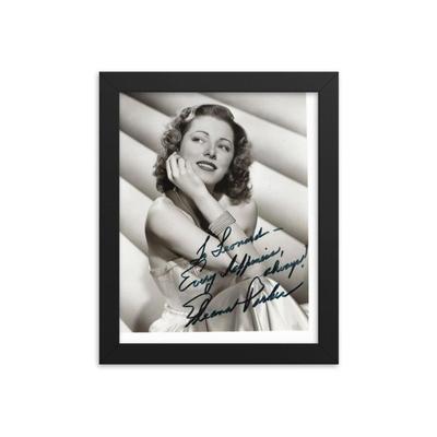 Eleanor Parker signed photo REPRINT   .