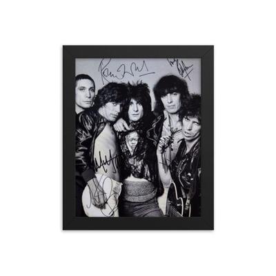 The Rolling Stones signed promo photo  REPRINT