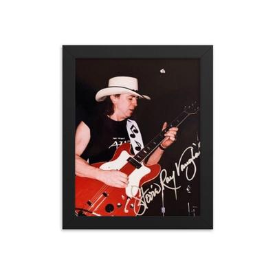 Stevie Ray Vaughan signed promo photo  REPRINT