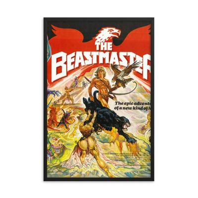 The Beastmaster 1982 REPRINT psoter