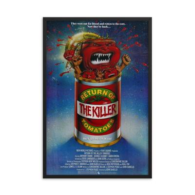 Return of the Killer Tomatoes 1988 REPRINT poster