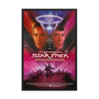 Star Trek V The Final Frontier 1989 REPRINT poster