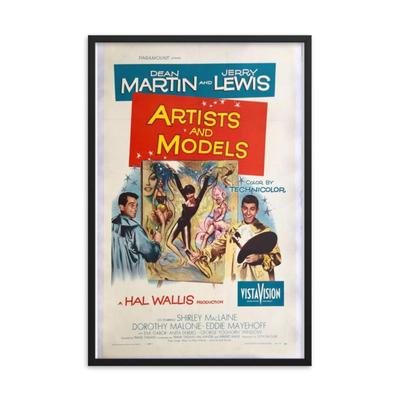 Artists and Models 1937 REPRINT poster