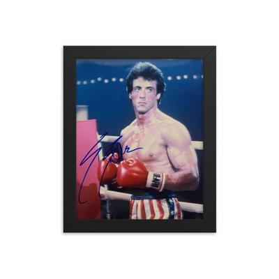Sylvester Stallone Rocky signed photo REPRINT   .