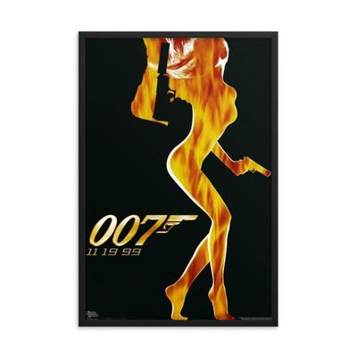James Bond World is Not Enough '95 REPRINT poster