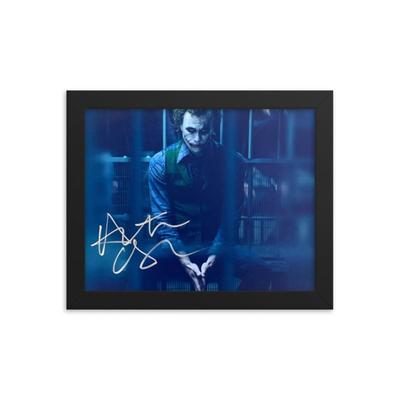 Heath Ledger The Dark Knight signed photo REPRINT