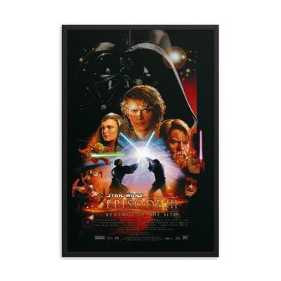 Star Wars Revenge of the Sith 2005 REPRINT poster