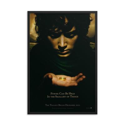 The Lord of the Rings 2001 2nd poster REPRINT