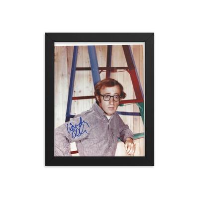Woody Allen signed photo REPRINT