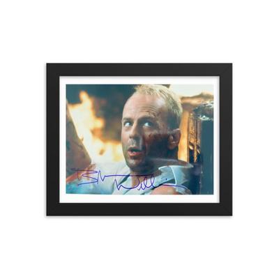 Bruce Willis signed photo REPRINT