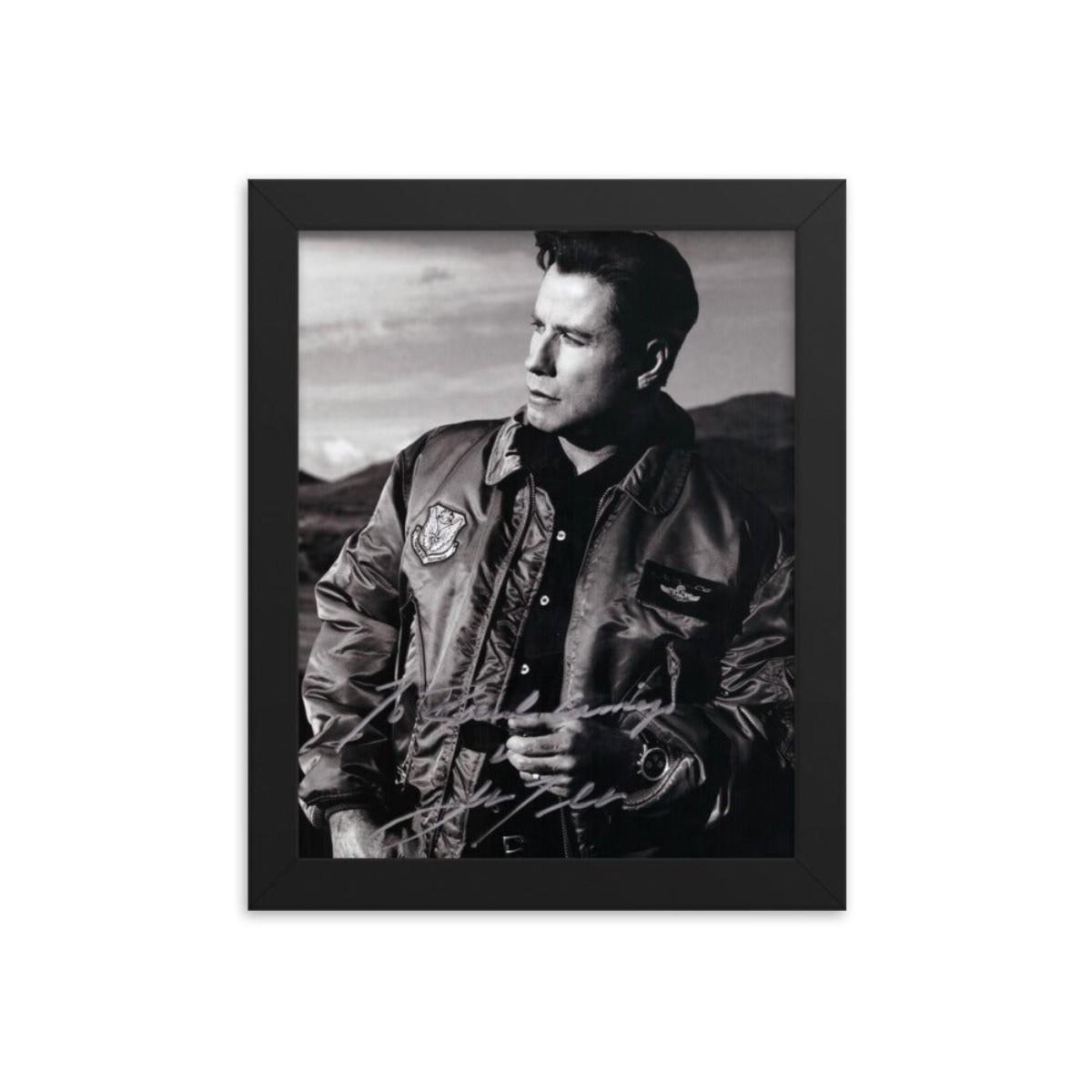 John Travolta signed photo REPRINT | EstateSales.org