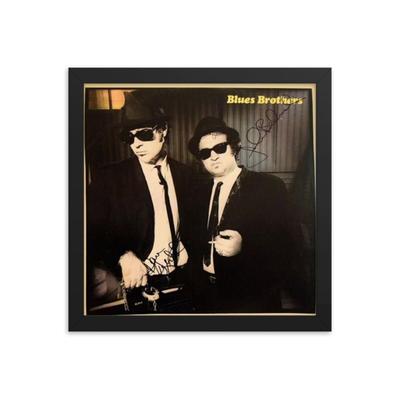 Blues Brothers signed album REPRINT