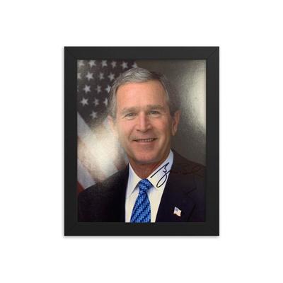 George W. Bush Signed Photo Reprint 