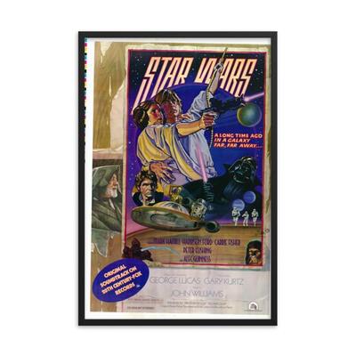Star Wars 1977 REPRINT poster REPRINT