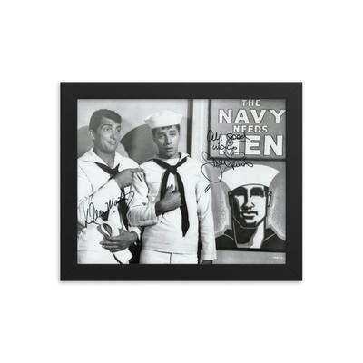 Dean Martin / Jerry Lewis signed photo REPRINT