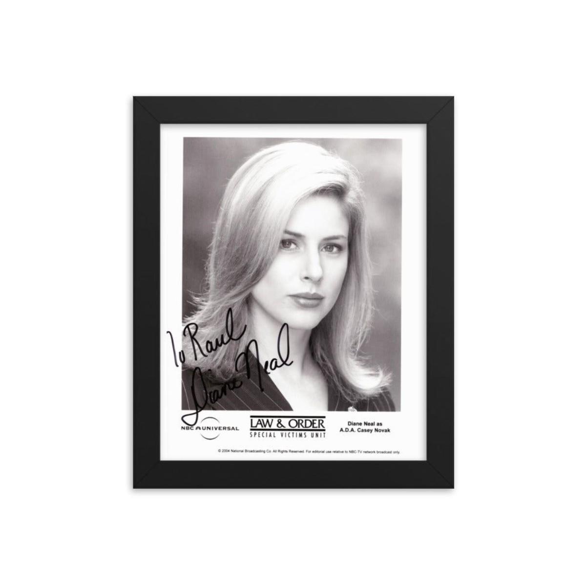 Law & Order: SVU Diane Neal signed photo REPRINT | EstateSales.org