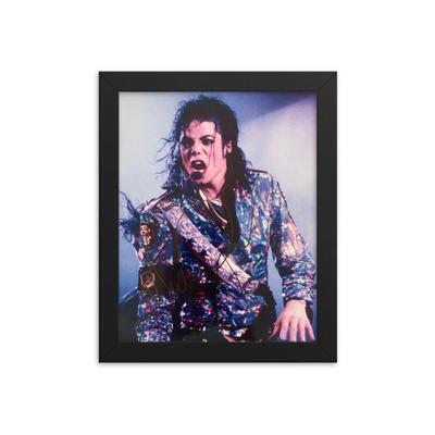 King of Pop Michael Jackson signed photo  REPRINT