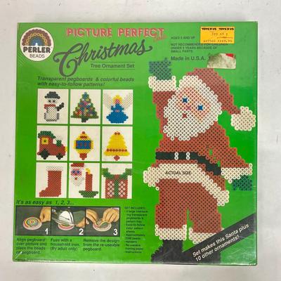 Perler Bead Christmas Tree Ornament Craft Kit