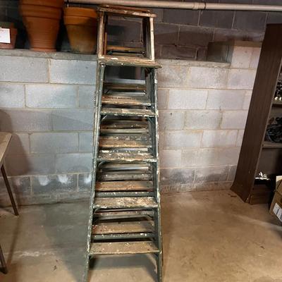 Four Wooden Step Ladders (BS1-MG)
