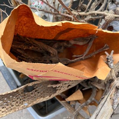 Dried flowers and other