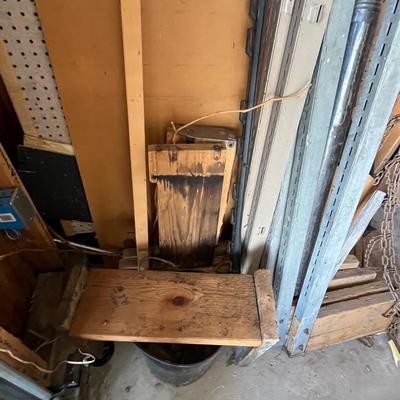 Corner of garage
