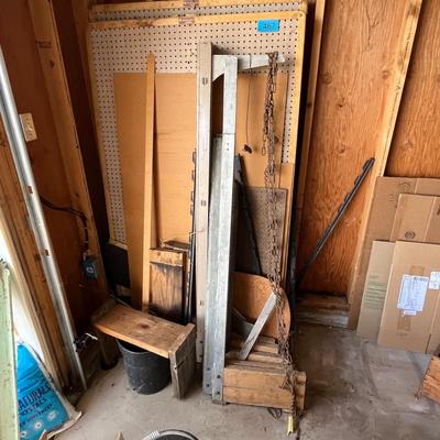 Corner of garage