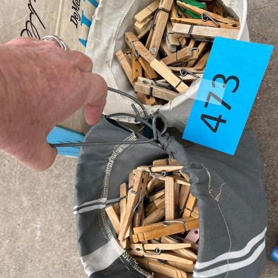 Clothespins & Bags