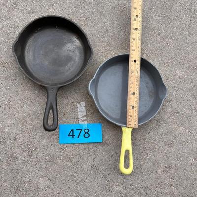 2 Cast Iron skillets