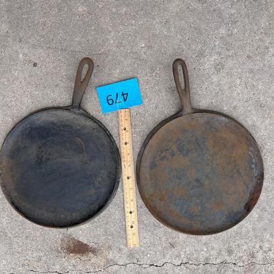 2 Wagner griddles