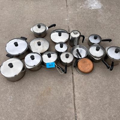 Revereware Pots & Pans