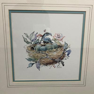 Two Marilyn Simandle Bird Nest Prints (FR-MK)