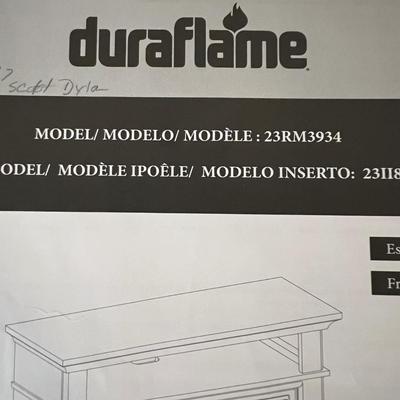 Duraflame Electric Fireplace (FL-MK)
