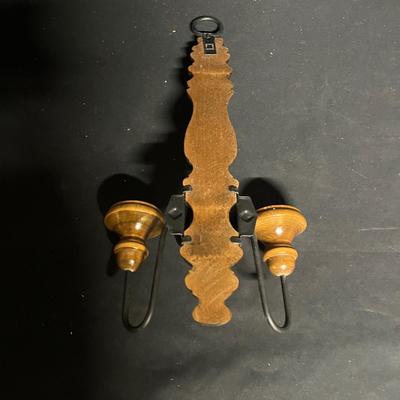 Wooden & Metal Candleholders (BS1-MG)