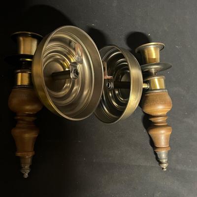 Wooden & Metal Candleholders (BS1-MG)