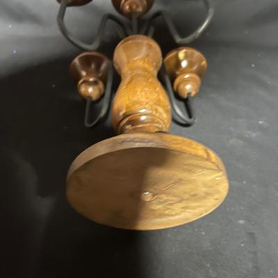 Wooden & Metal Candleholders (BS1-MG)